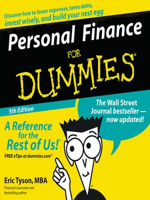cover image of Personal Finance for Dummies&#174;